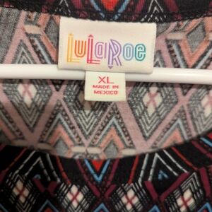 LuLaRoe Geometric Pattern Dress - Multicolor